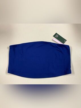 wild fable Navy Strapless Bandeau Top